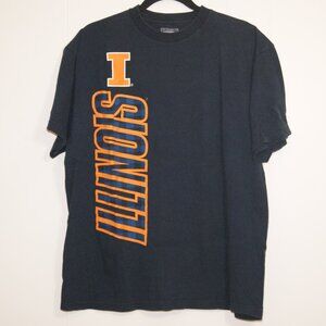Champs || University of Illinois Blue T-Shirt || Size L